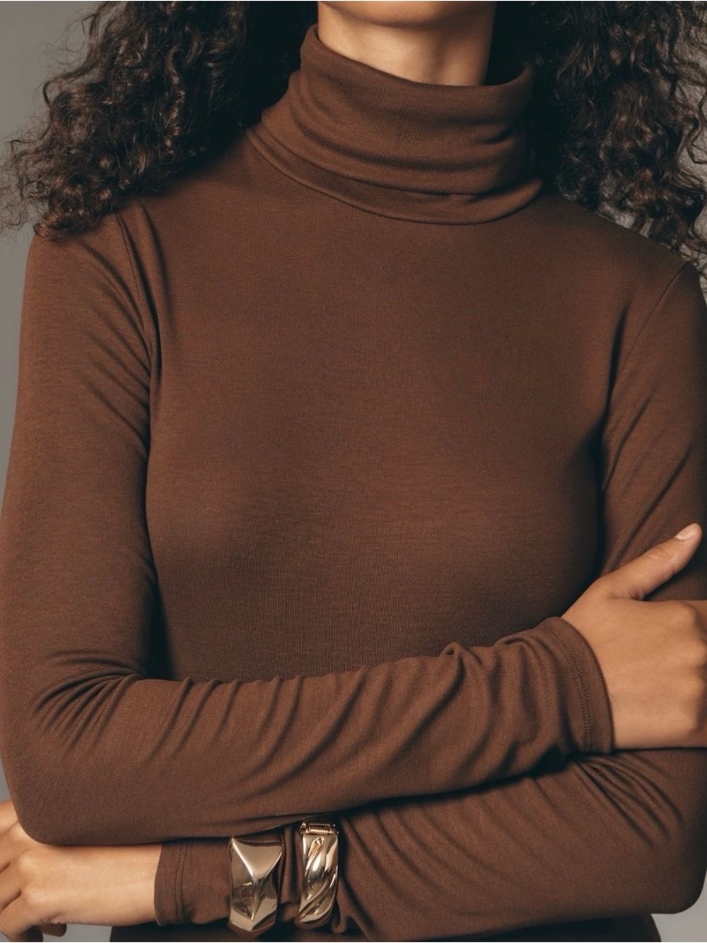 Anthropologie Long-Sleeve Baby Turtleneck Tee